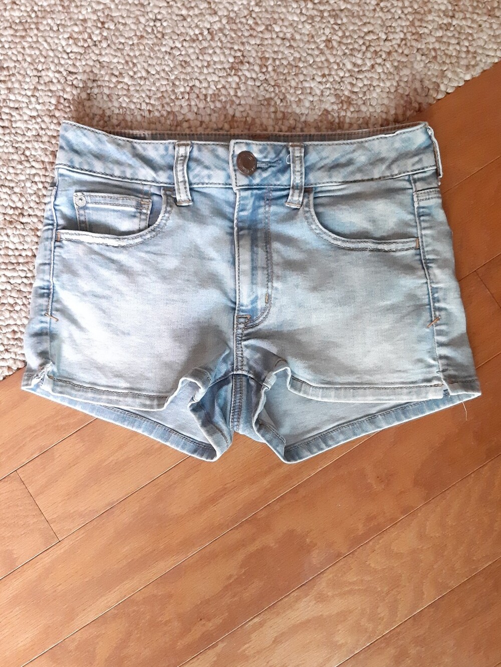 American Eagle High Rise Shortie Shorts size 2